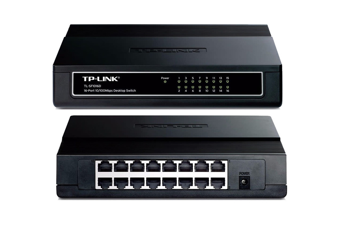 TPLINK Switch TL-SF1016D(UN) de 16 puertos 